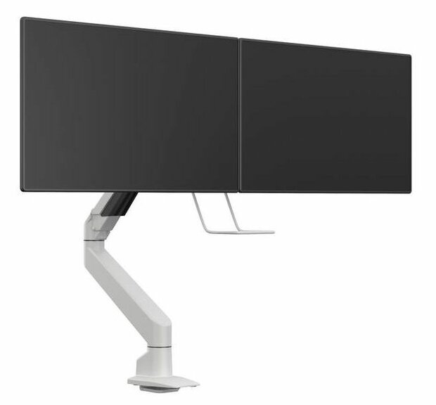 Multibrackets Monitorsteun - VESA Gas Lift Arm Single met Duo-Crossbar [wit]