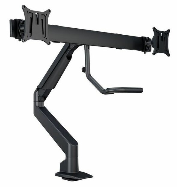 Multibrackets Monitorsteun - VESA Gas Lift Arm met Duo-Crossbar [zwart]