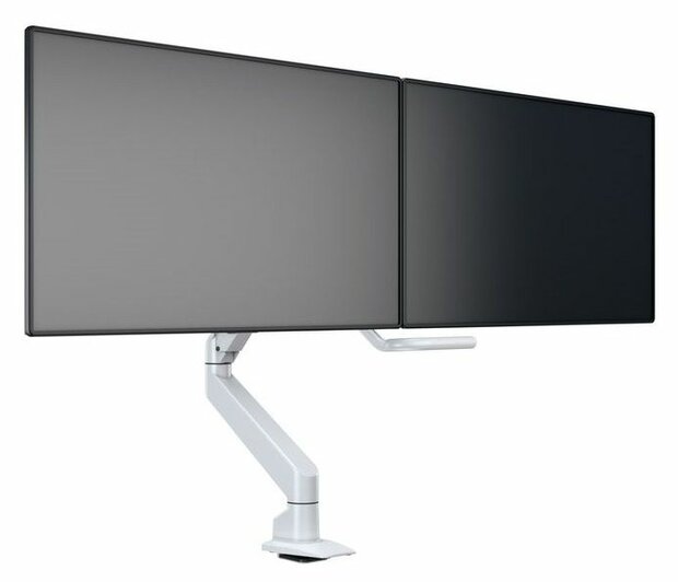 Multibrackets Monitorsteun - VESA Gas Lift Arm met Duo-Crossbar [zilver]