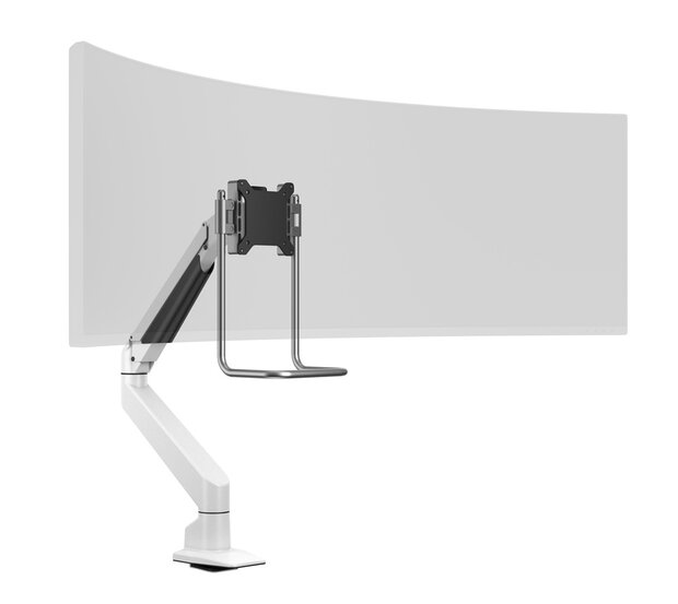 Multibrackets Monitorsteun - VESA Gas Lift Arm Single met hendel [wit]