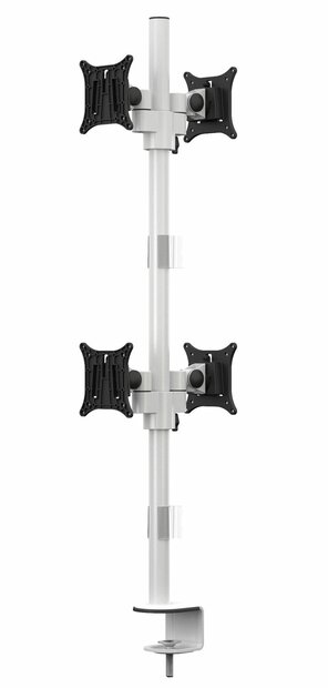 Multibrackets Monitorsteun - VESA Deskmount Officeline Quad B2B [wit]