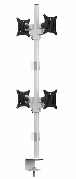 Multibrackets Monitorsteun - VESA Deskmount Officeline Quad B2B [wit]