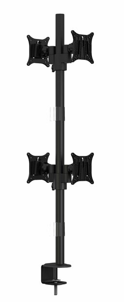 Multibrackets Monitorsteun - VESA Deskmount Officeline Quad B2B [zwart]