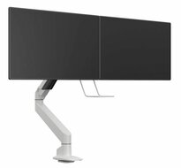 Multibrackets Monitorsteun - VESA Gas Lift Arm Single met Duo-Crossbar [wit]