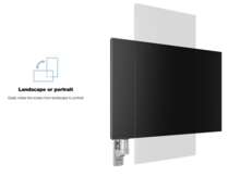 Multibrackets Monitorsteun - VESA Gas Lift Arm Wall Basic  [zilver]