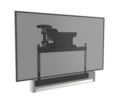 Cavus draaibare muursteun voor 37 - 65 Inch TV en Sonos Playbar