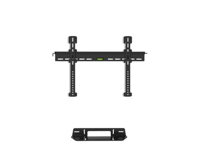 Cavus vaste muursteun voor 37 -70 Inch TV en zwarte Sonos Beam