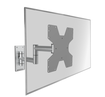 Cavus aluminium muursteun voor 26 - 37 inch TV