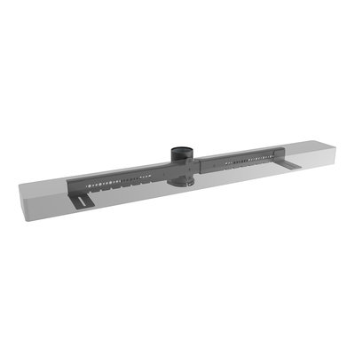 Cavus soundbarhouder universeel voor Cavus vloerstandaard